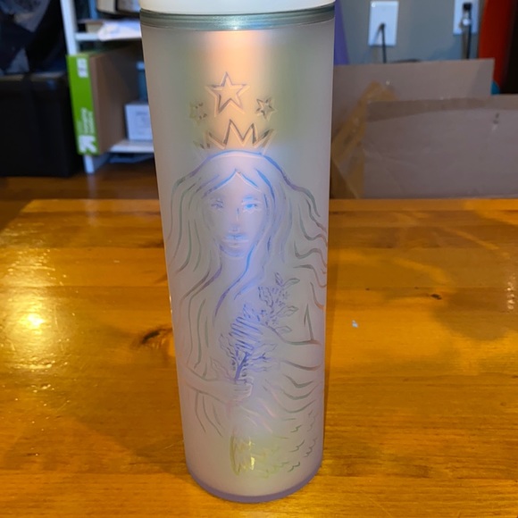 NWT Starbucks 50th anniversary edition iridescent 16 oz tumbler